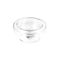 Portuguese Tableware Tableware Brands|Serveware^6 x 120ml Small Double-Walled, Glass Bowl