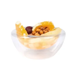 Portuguese Tableware Tableware Brands|Serveware^6 x 120ml Small Double-Walled, Glass Bowl