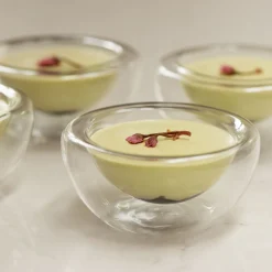 Portuguese Tableware Tableware Brands|Serveware^6 x 120ml Small Double-Walled, Glass Bowl