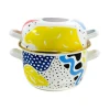 Kapka Enamel Serveware|Tableware Brands^Abstract Enamel Mussel Pot