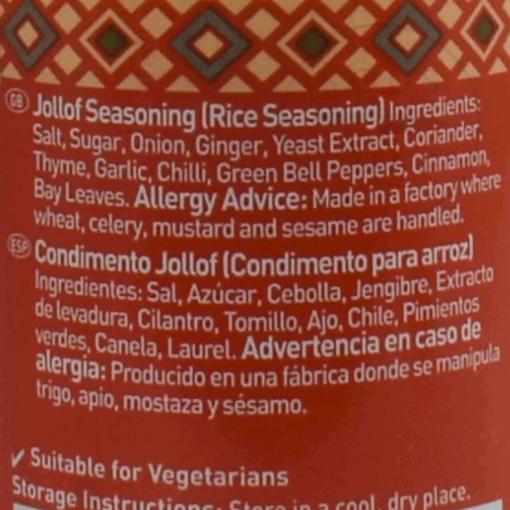 Africas Finest African Ingredients|Herbs & Spices^Jollof Seasoning, 100g