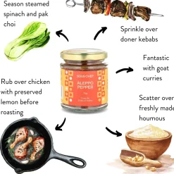 Sous Chef Middle Eastern Ingredients|Ingredients Brands^Aleppo Pepper - Pul Biber, 70g