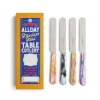 Allday Goods Cutlery|Tableware Brands^Set of 4 Pick N Mix Table Knives, 11.5cm