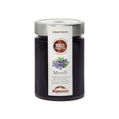 Alpenzu Ingredients Brands|Italian Ingredients^Blueberry Preserve 100% Fruit Jam, 350g