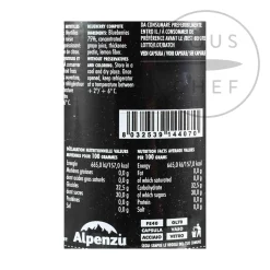 Alpenzu Ingredients Brands|Italian Ingredients^Blueberry Preserve 100% Fruit Jam, 350g
