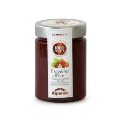 Alpenzu Ingredients Brands|Italian Ingredients^Fruit Preserves Wild Strawberries 100% Fruit Jam, 350g