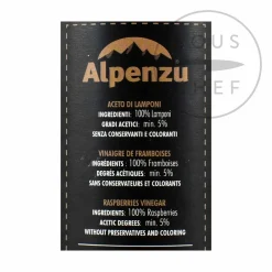 Alpenzu Ingredients Brands|Italian Ingredients^Raspberry Vinegar, 250g