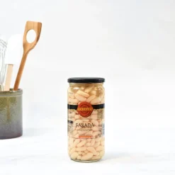 Delicioso Ingredients Brands|Spanish Ingredients^Alubia Blanca - Cooked Haricot Beans, 700g