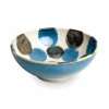 Kiji Stoneware & Ceramics Tableware Brands|Japanese Ingredients^Amatsubu Noodle Bowl, Blue, 21.5cm dia