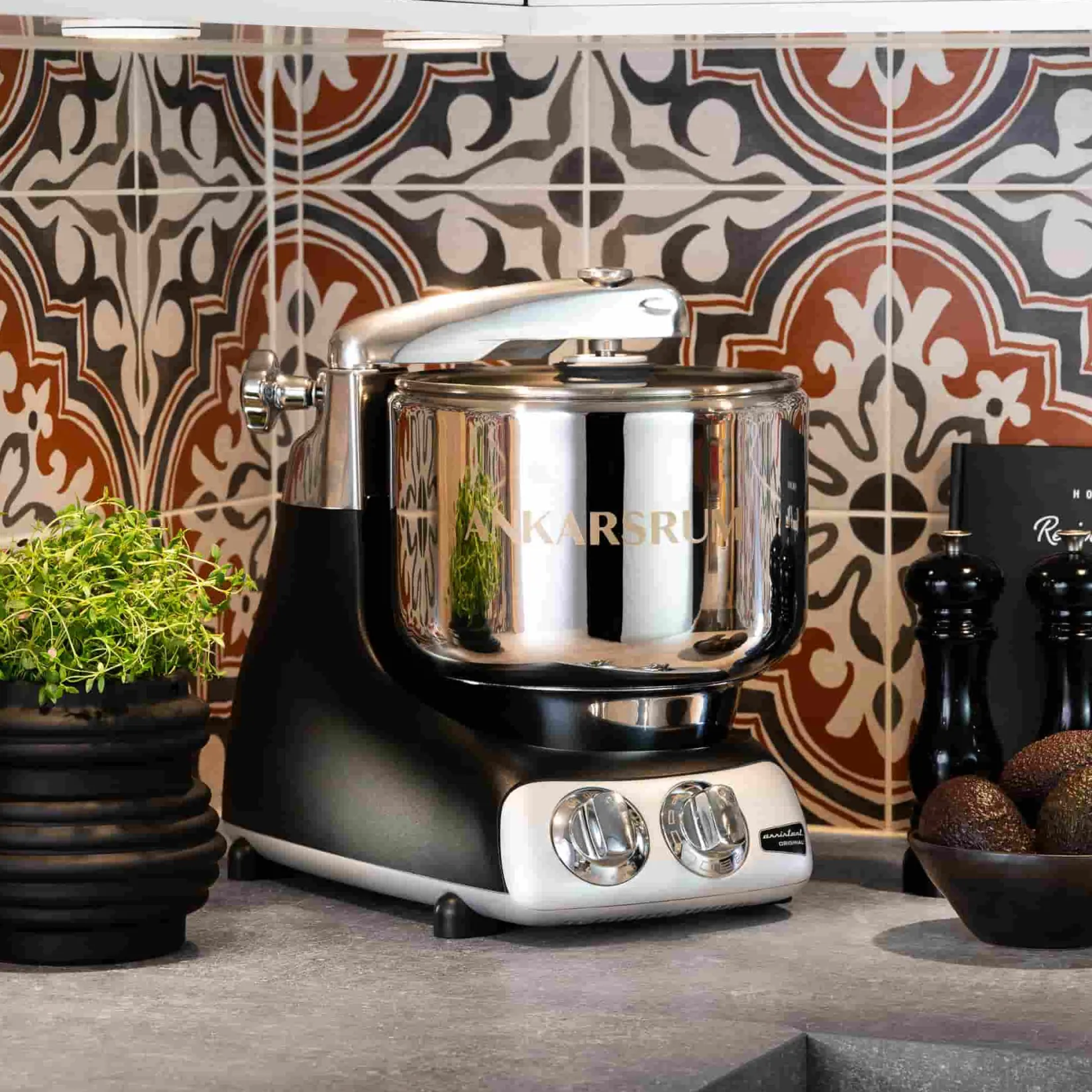Ankarsrum Kitchen Electricals^Assistent Original Stand Mixer, Black