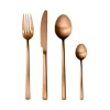 Herdmar Cutlery|Tableware Brands^Arco Brushed Copper 4 Piece Place Setting Cutlery Set