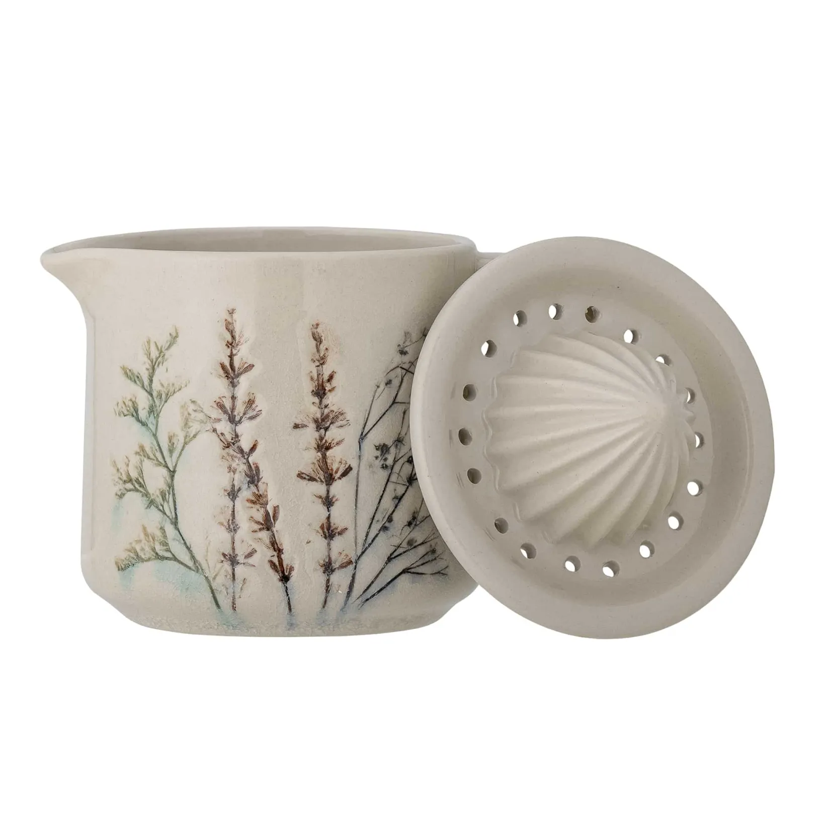 Bloomingville Tableware Brands|Kitchen Tools & Utensils^Bea Floral Lemon Juicer, 14.5cm