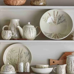 Bloomingville Crockery & Dinnerware|Serveware^Bea Floral Serving Bowl, 30.5cm