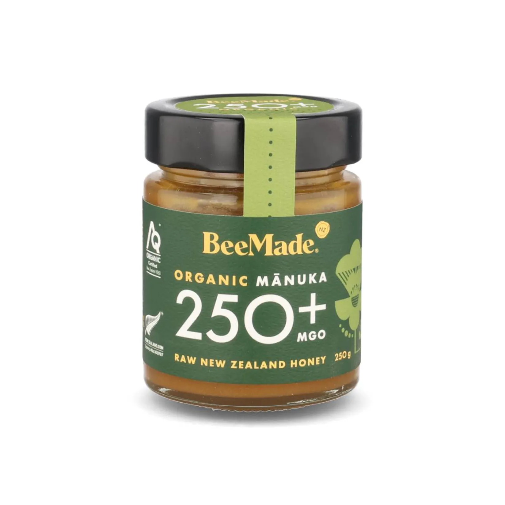 BeeMade Ingredients Brands|Jam, Honey & Spreads^Organic Manuka MGO 250+ Honey, 250g