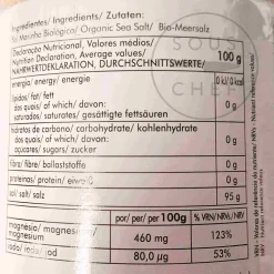 Belamandil Herbs & Spices|Ingredients Brands^Hand Harvest Fine Sea Salt, 400g