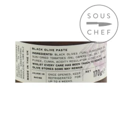 Belazu Middle Eastern Ingredients|Greek Ingredients^Black Tapenade, 170g