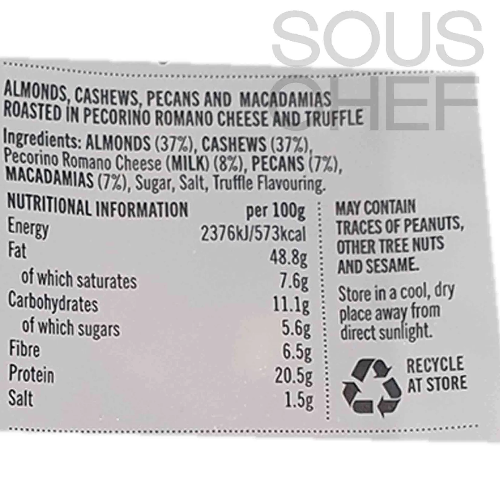 Belazu Ingredients Brands|Italian Ingredients^Truffle & Pecorino Nut Mix, 135g