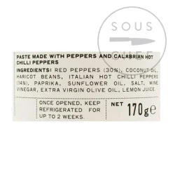 Belazu Italian Ingredients|Sauces & Condiments^Veduya, Vegan Nduja, 170g