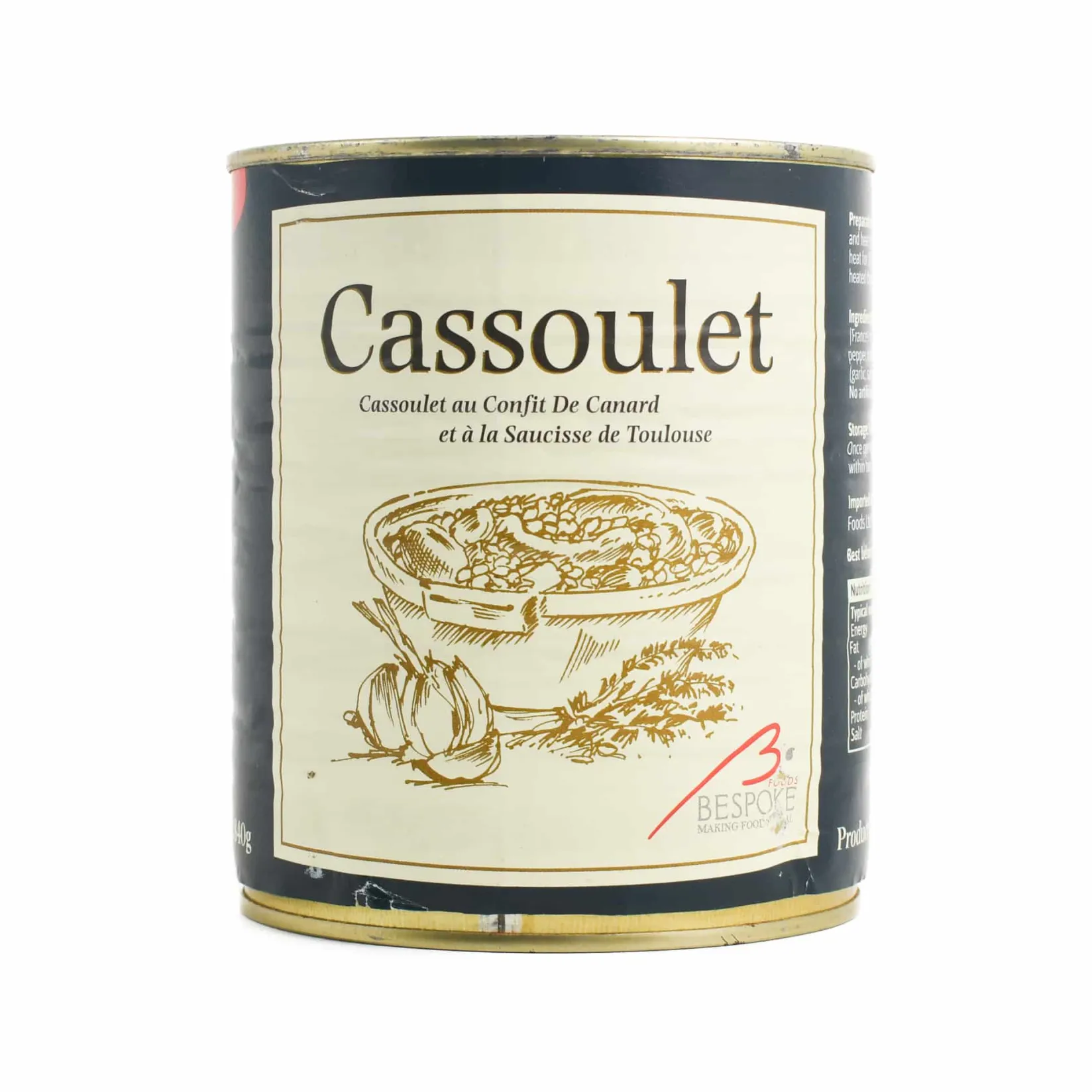 Bespoke Ingredients Brands|Snacks^Cassoulet, 840g