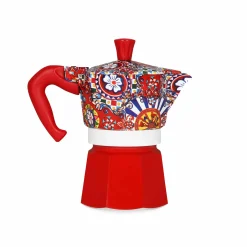Bialetti Italian Ingredients|Tableware Brands^x Dolce & Gabbana Red Moka Express Coffee Maker