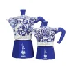 Bialetti Italian Ingredients|Tableware Brands^x Dolce & Gabbana Blue Moka Express Coffee Maker