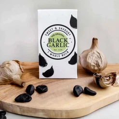 Balsajo Ingredients Brands|Made In The Uk^Black Garlic Bulb