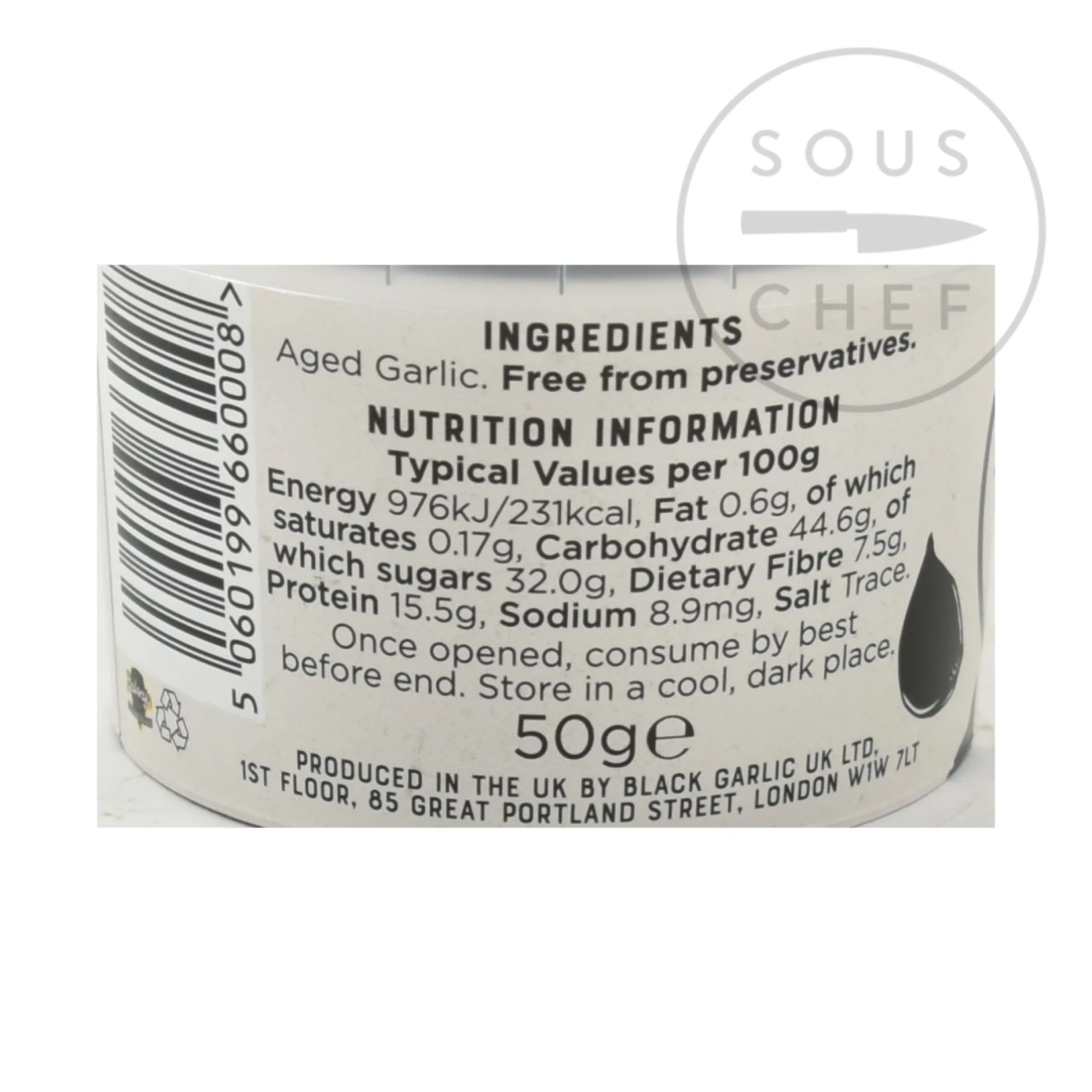 Balsajo Made In The Uk|Sauces & Condiments^Black Garlic Cloves, 50g