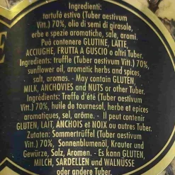 Marini Azzolini Italian Ingredients|Vegetables^Black Summer Truffle Slices