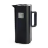 Balvi Tableware Brands^Black Thermos with Thermometer, 1 Litre