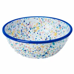 Kapka Enamel Tableware Brands|Crockery & Dinnerware^Blue Dot Enamel Salad Bowl