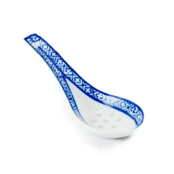 Chinese Tableware Tableware Brands|Chinese Ingredients^Blue Rice Pattern Rice Spoon, 14cm