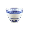 Chinese Tableware Tableware Brands^Blue Rice Pattern Tea Cup, 80ml