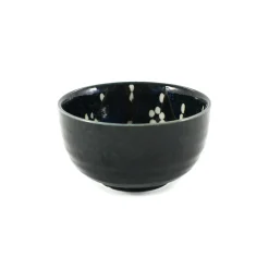Kiji Stoneware & Ceramics Japanese Ingredients|Japanese Tableware^Blue Sakura Rice Bowl, 13cm