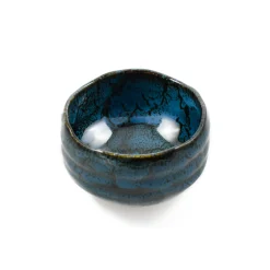 Kiji Stoneware & Ceramics Japanese Ingredients|Japanese Tableware^Blue Storm Matcha Bowl, 11.7cm