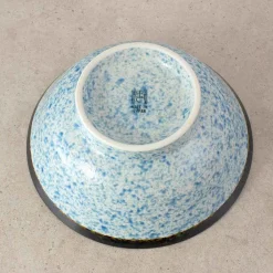 Kiji Stoneware & Ceramics Japanese Ingredients|Japanese Tableware^Blue Wave Ramen Bowl, 21cm