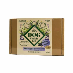Dog by The Hob Tableware Brands^Blueberry & Oat Dog Biscuit Kit, 465g