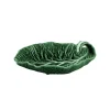 Bordallo Pinheiro Tableware Brands|Serveware^Curved Cabbage Leaf Dish, 25cm