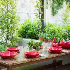 Bordallo Pinheiro Tableware Brands|Plates^Tomato Pasta Plate, 25cm