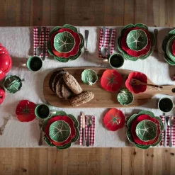 Bordallo Pinheiro Tableware Brands|Plates^Tomato Dessert Plate, 21cm