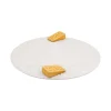 Bordallo Pinheiro Table Setting|Serveware^White Cheese Tray with Yellow Cheese