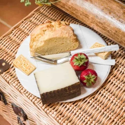 Bordallo Pinheiro Table Setting|Serveware^White Cheese Tray with Yellow Cheese