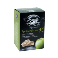 Bradley Smoker American Ingredients|Food Smokers^Bradley Apple Bisquettes, Pack of 48