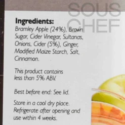 Opies Ingredients Brands|Sauces & Condiments^Bramley Apple Chutney with Cider, 1.25kg