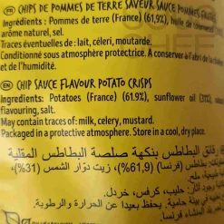 Bret's Crisps Snacks|Ingredients Brands^Bret's Pommes Frites Sauce Crisps, 125g