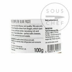 Brindisa Ingredients Brands|Spanish Ingredients^Empeltre Black Olive Paste, 100g