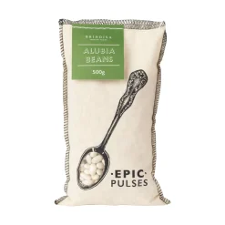 Brindisa Ingredients Brands|Spanish Ingredients^Epic Alubia Beans in Cloth Sack, 500g