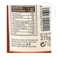 Brindisa Ingredients Brands|Spanish Ingredients^Salsa Brava, Spicy Tomato Sauce 315g