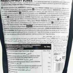 Bristol Syrup Co Ingredients Brands|Drinks^Passionfruit Puree, 600ml