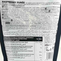 Bristol Syrup Co Ingredients Brands|Drinks^Raspberry Puree, 600ml