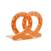 Balvi Tableware Brands^Brown Pretzel Metal Bookend